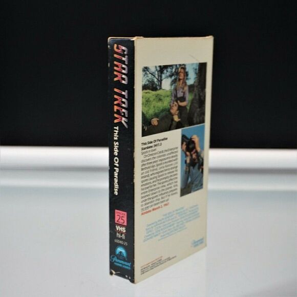 1966 Star Trek Original TV Series VHS Episode 25 This Side of Paradise - Picture 2 of 7